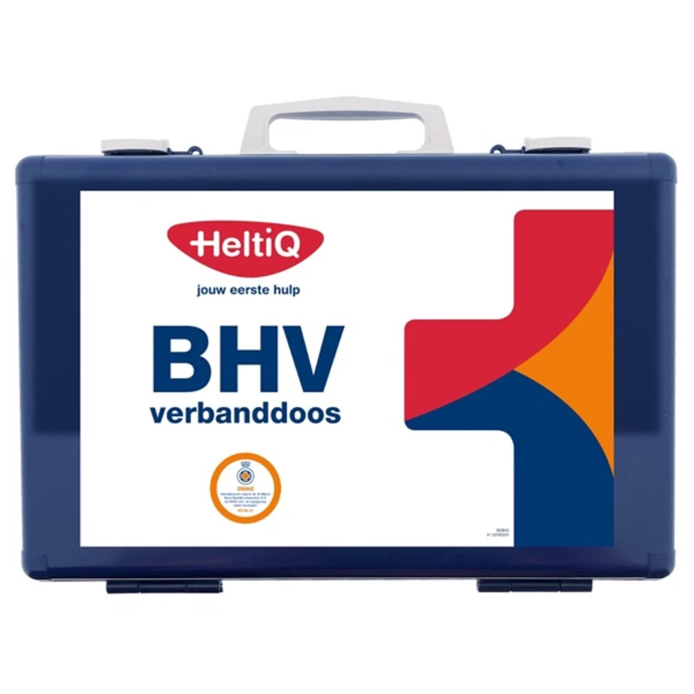 3x HeltiQ BHV Verbanddoos Modulair Oranje - Afbeelding 3