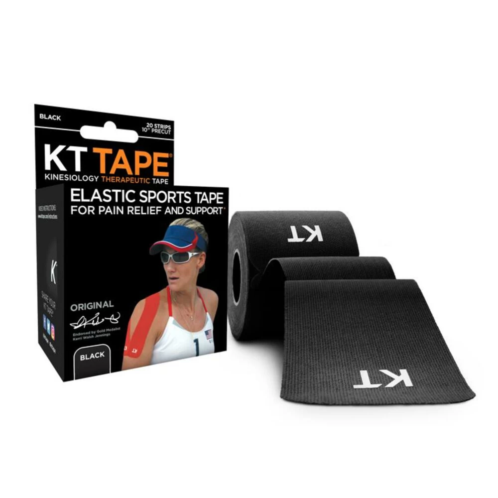 KT Tape Original Strips Zwart - Afbeelding 2