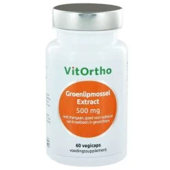Vitortho Groenlipmossel 500 Mg