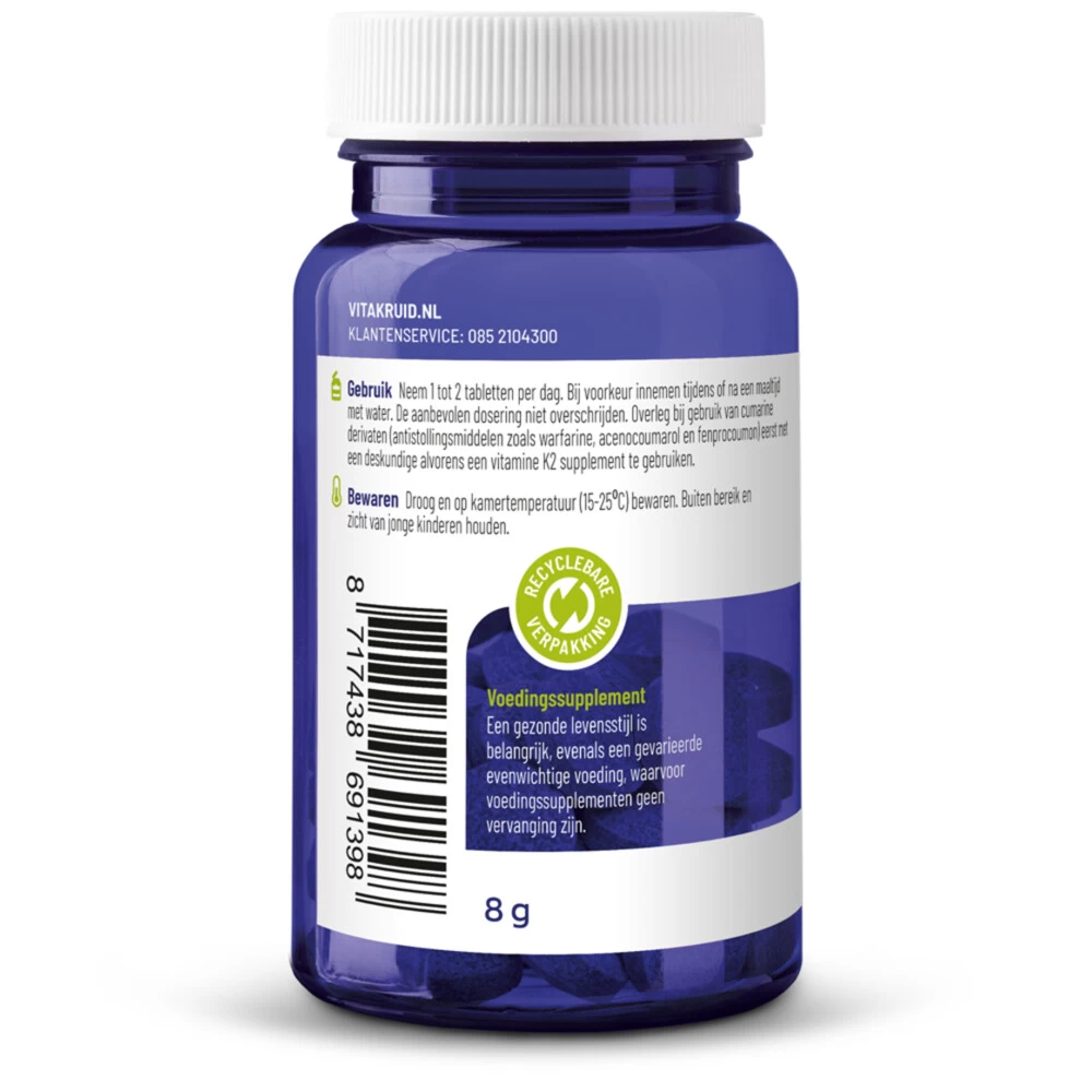 Vitakruid Vitamine K2 100 Mcg - Afbeelding 2