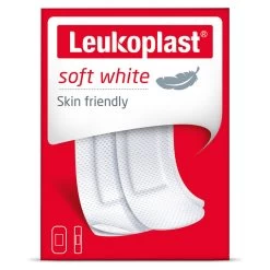 10x Leukoplast Pleisters Zacht Wit