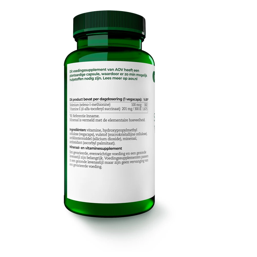 AOV 523 Selenium & Vitamine E (100 Mcg / 300 Ie) - Afbeelding 2