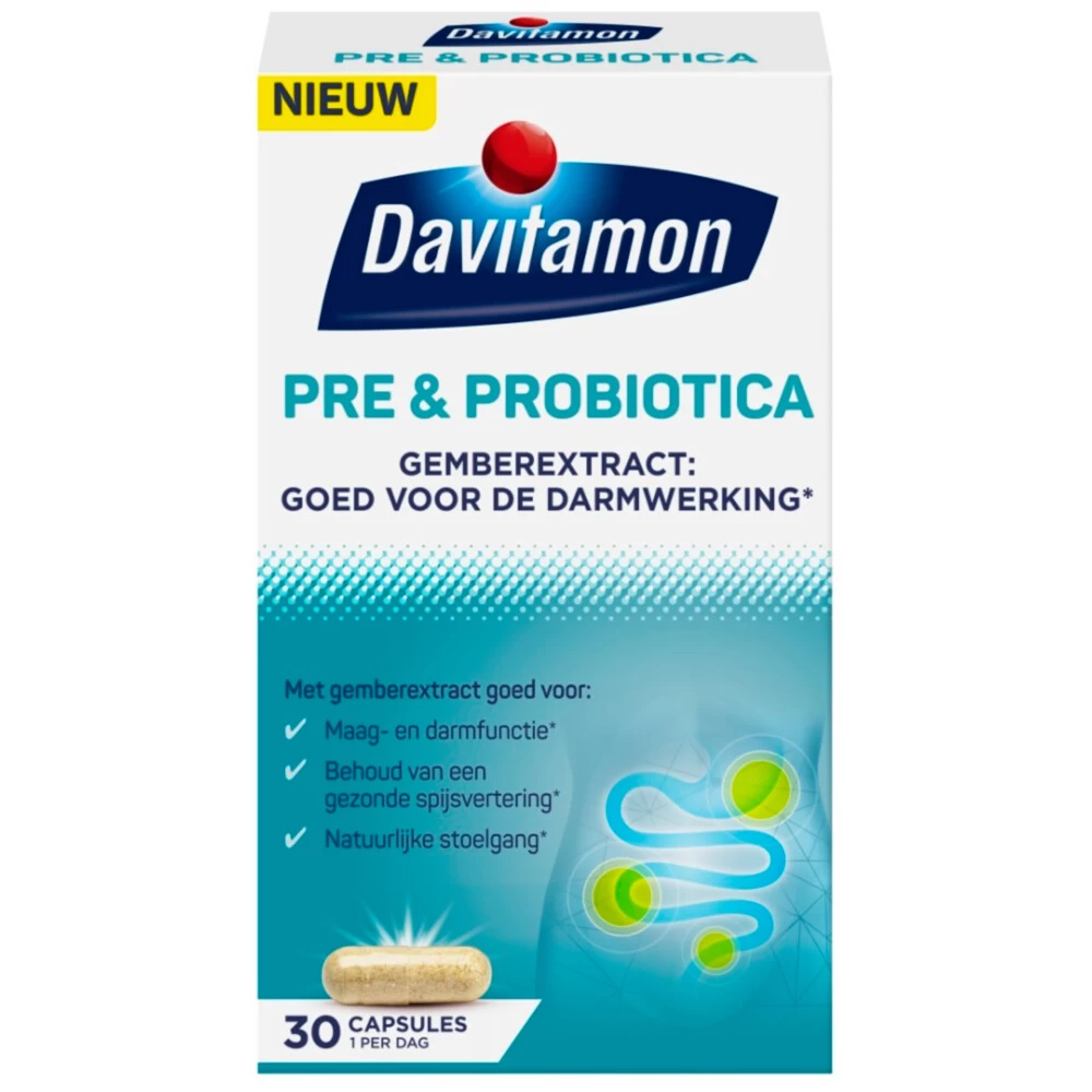 Davitamon Pre & Probiotica Gemberextract