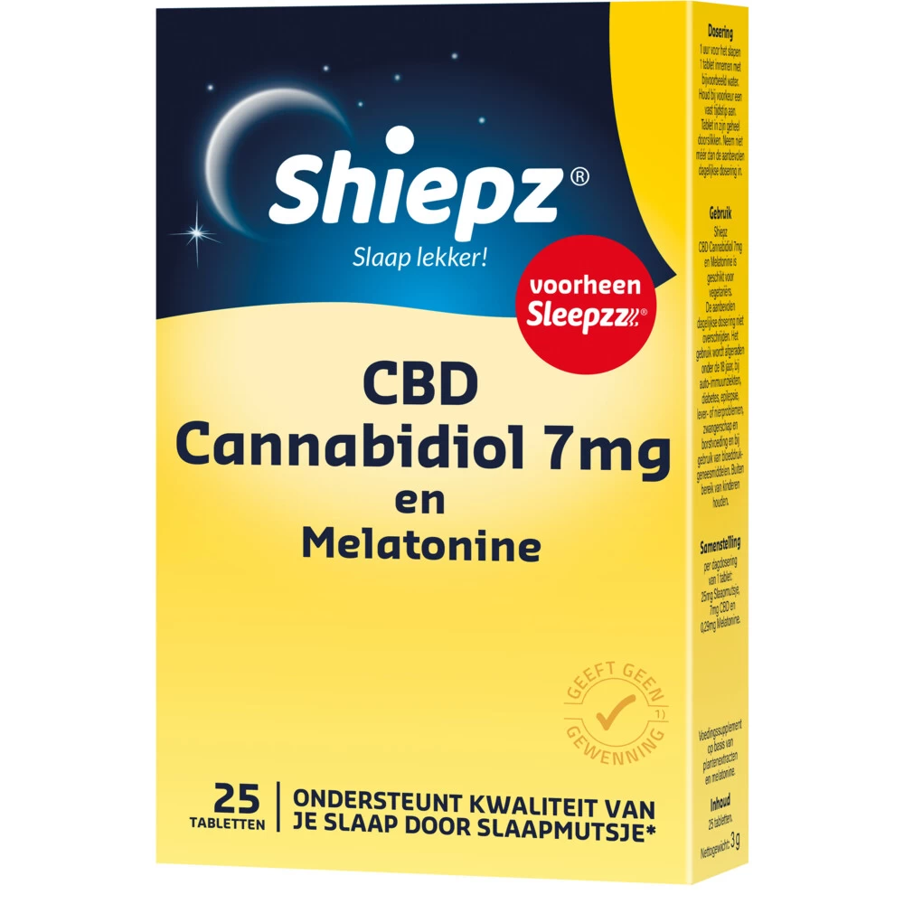 Shiepz Melatonine Met 7 Mg CBD - Afbeelding 4
