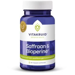 2x Vitakruid Saffraan 28 MG & Bioperine