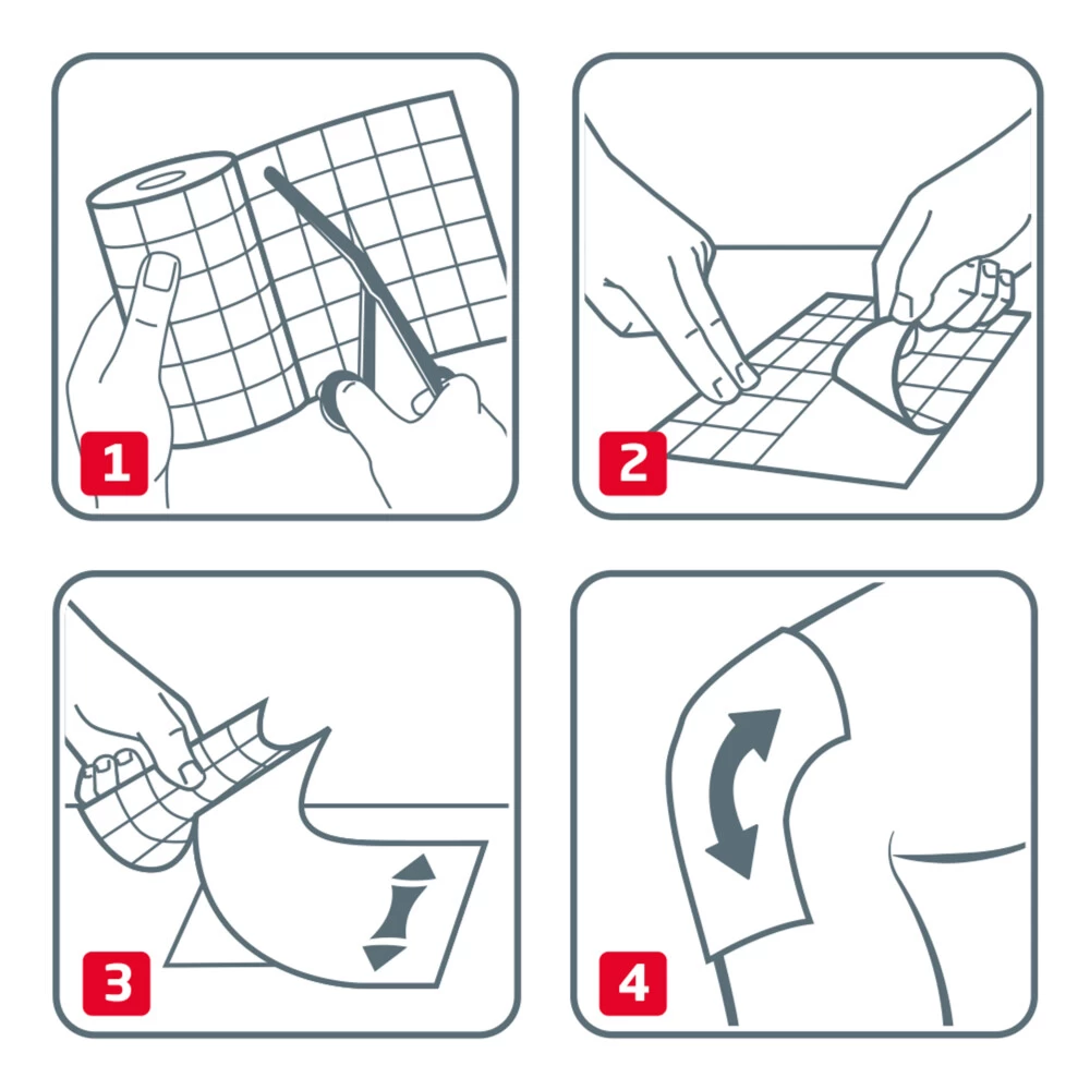 3x Leukoplast Fixomull® Stretch Fixatiepleister 2 M X 10 Cm - Afbeelding 3