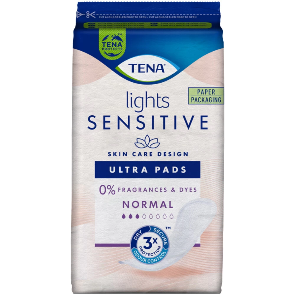 3x TENA Lights Sensitive Ultra Normal - Afbeelding 2