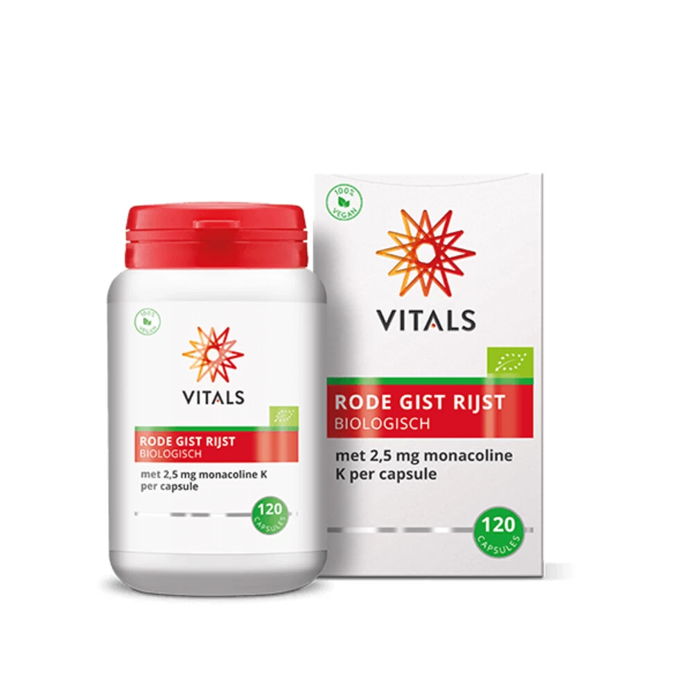 Vitals Rode Gist Rijst Bio - Afbeelding 2