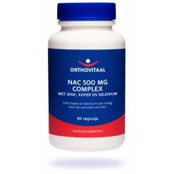 Orthovitaal NAC 500mg Complex Met Zink Koper Selenium