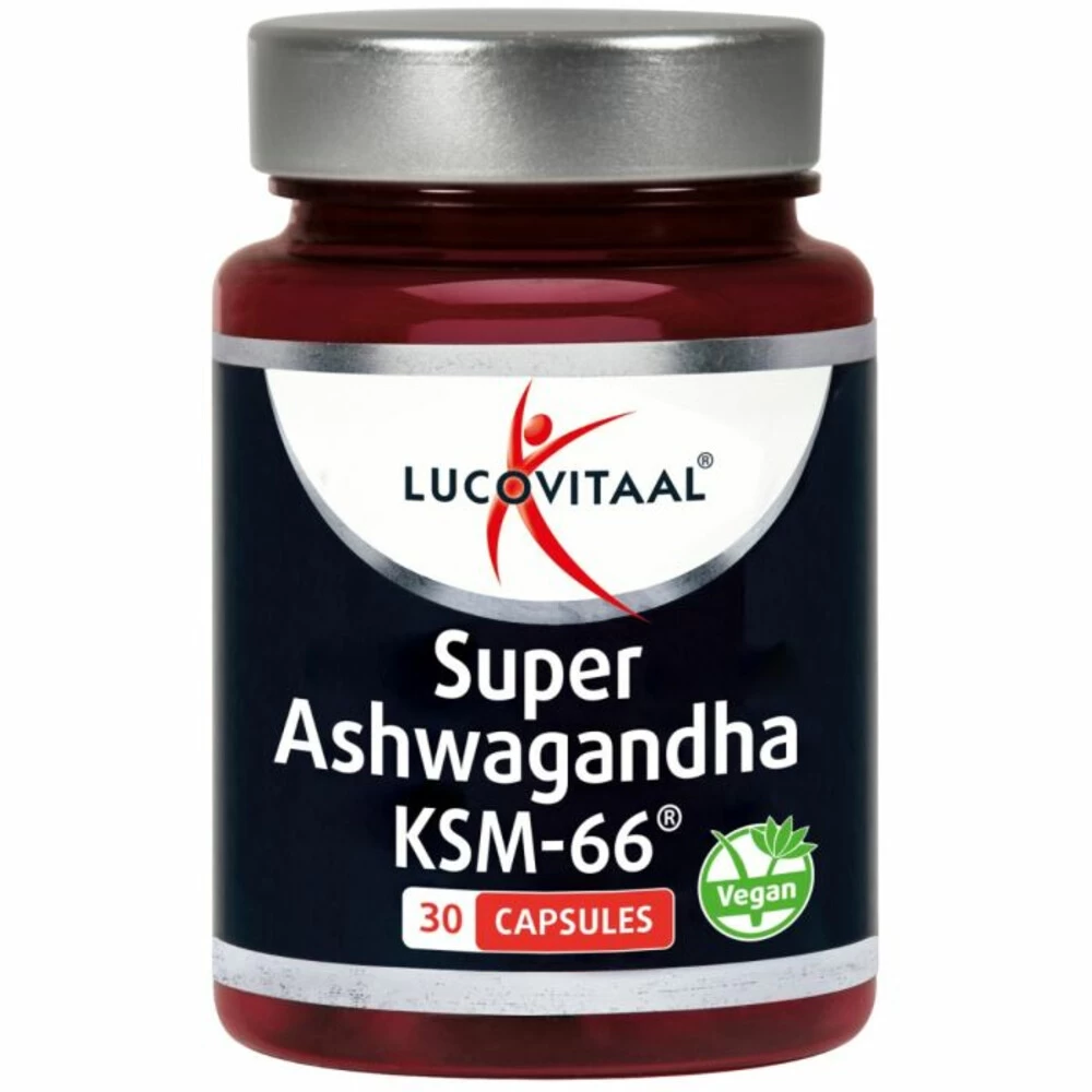 3x Lucovitaal Ashwagandha KSM-66 Super - Afbeelding 2