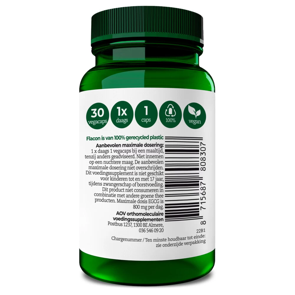 AOV 830 Saffraan & L-theanine - Afbeelding 3