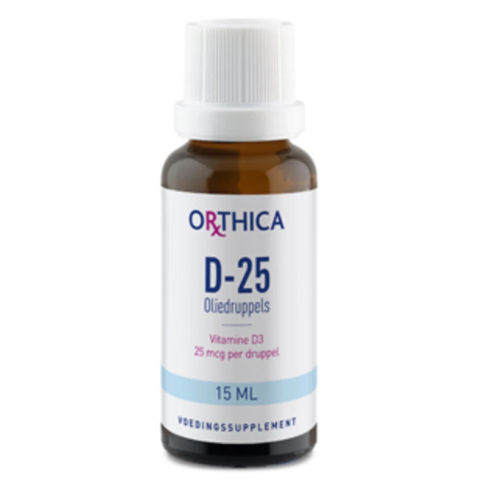 Orthica Vitamine D-25 Oliedruppels - Afbeelding 2