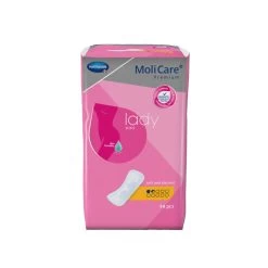 4x Molicare Premium Lady Pad 1.5 Druppels 252ml Absorptie