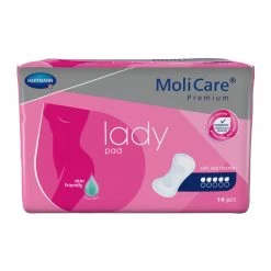 4x Molicare Premium Lady Pad 5 Druppels 1029ml Absorptie