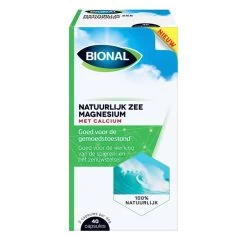 2x Bional Natuurlijk Zee Magnesium Met Calcium
