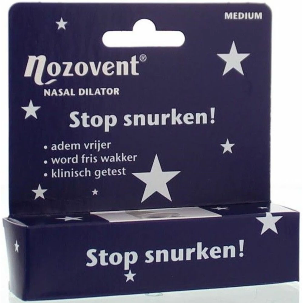 3x Nozovent Snurkers Medium