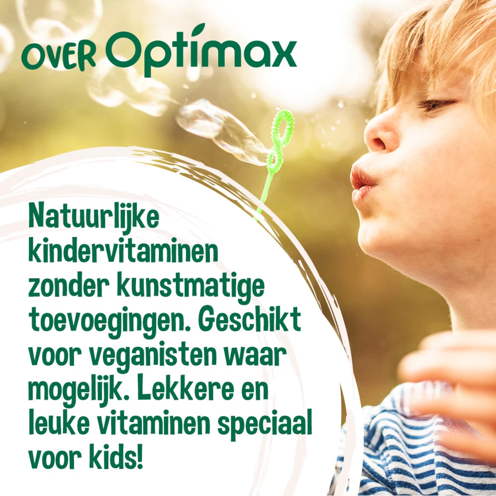 Optimax Kinder Multivitamine Vanille - Afbeelding 2