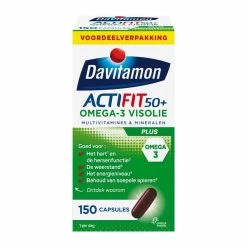 Davitamon Actifit 50+ Omega-3 Visolie