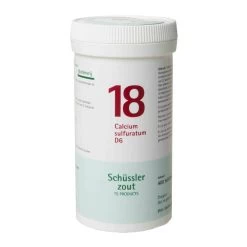 Pfluger Schussler Zout Nr 18 Calcium Sulfuratum D6