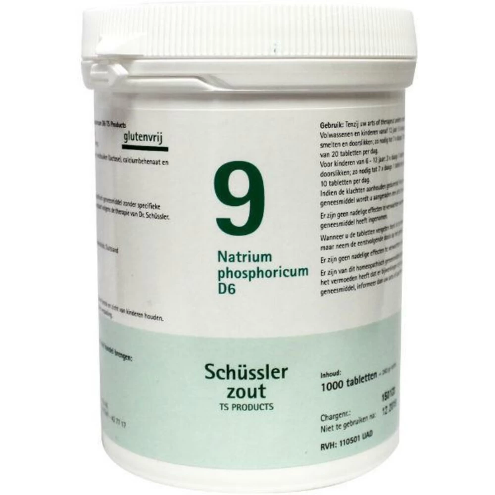 Pfluger Schussler Zout Nr 9 Natrium Phosphoricum D6