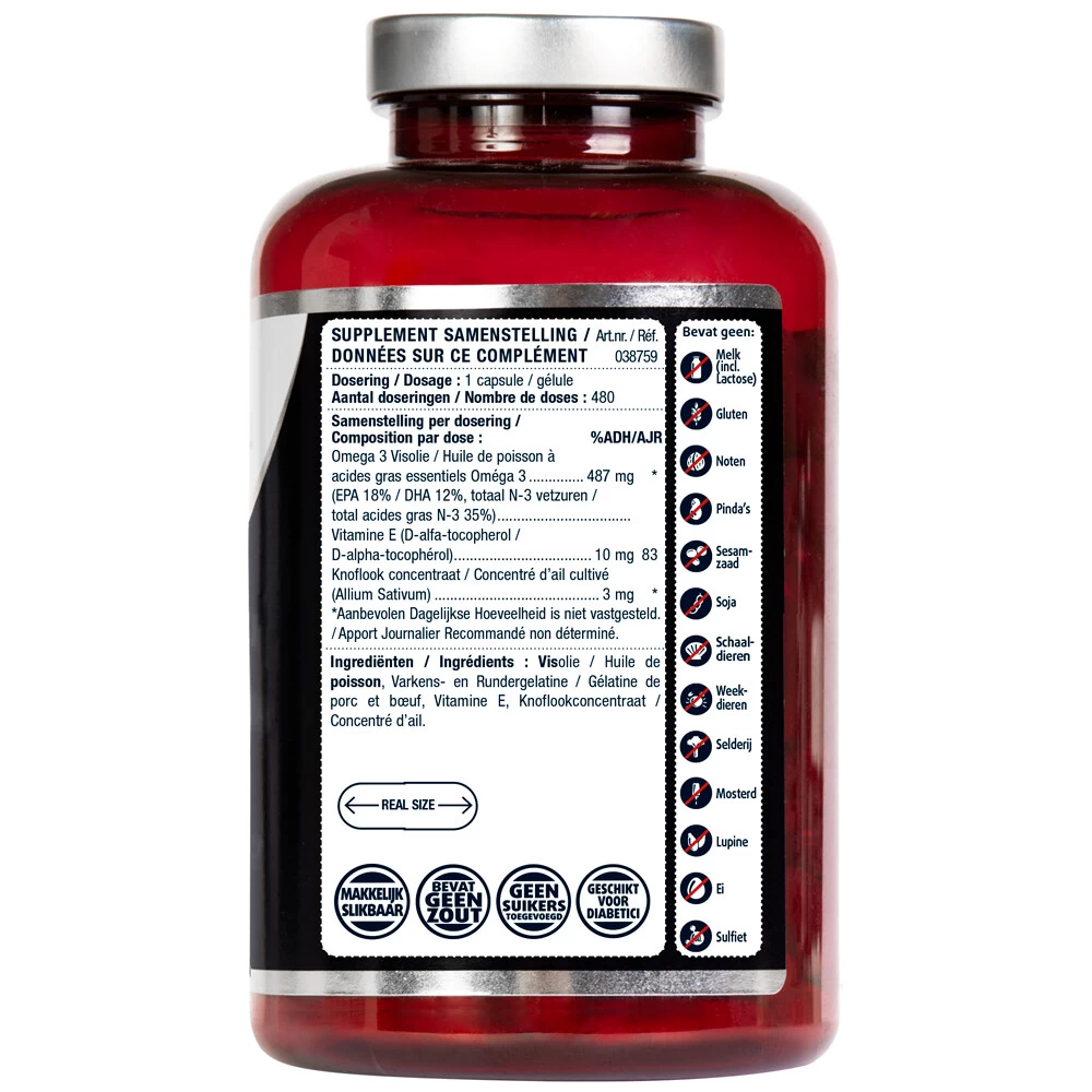 Lucovitaal Visolie & Knoflook - Afbeelding 2