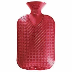 2x Fashy Warmwaterzak Enkele Ribbel Cranberry