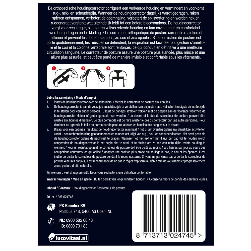 Lucovitaal Orthopedische Houdingcorrector - Afbeelding 2