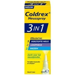 3x Coldrex Neusspray 3 In 1